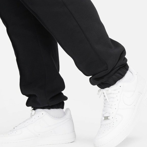 Nike LeBron Men's Brushed Fleece Pants Sweatpants Black New DA6704-010 Size M - Picture 4 of 10